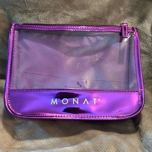 Metallic Purple Cosmetic Bag
